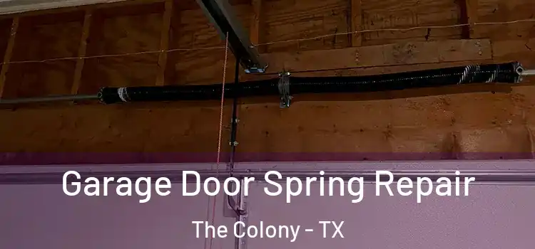  Garage Door Spring Repair The Colony - TX