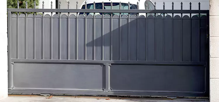 Metal Driveway Gate Installation The Colony