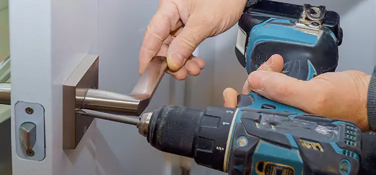 Security Door Lock Installation The Colony