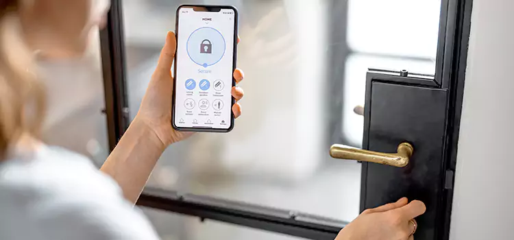 Fingerprint Door Lock Installation The Colony